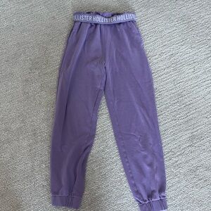 Hollister Purple Joggers